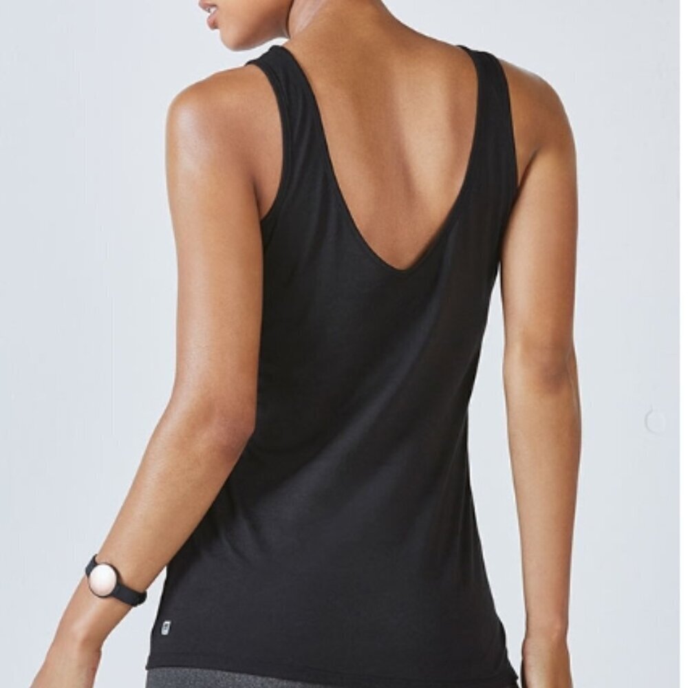 Fabletics Myra Tank in Size Small, Black